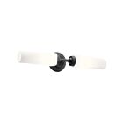 Kichler 55074BK 2-Lights Black Wall Sconce