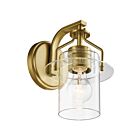 Kichler 55077NBR 1-Light Brushed Brass Wall Sconce