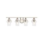 Kichler 55080PN 4-Lights Polished Nickel 75W Vanity Light