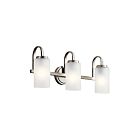 Kichler 55087NI 3-Lights Brushed Nickel 75W Vanity Light
