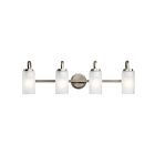 Kichler 55088NI 4-Lights Brushed Nickel 75W Vanity Light
