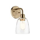 Kichler 55100CPZ Meller 1-Light Champagne Bronze 60W Wall Sconce