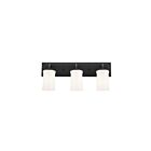 Kichler Vetivene 55131BKT Textured Black 3 Lights 225W Vanity Light
