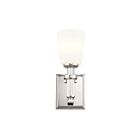 Kichler 55145PN 1-Light Polished Nickel 75W Wall Sconce