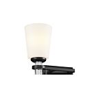 Kichler Rosalind 55146BK 2-Lights Black 150W Vanity Light