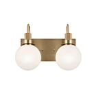 Kichler 55150CPZ 2-Lights Champagne Bronze 120W Vanity Light
