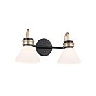 Kichler 55154BK 1-Light Black 60W Wall Sconce