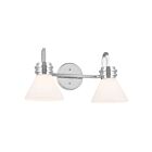 Kichler 55154CH 2-Lights Chrome 120W Vanity Light