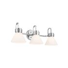 Kichler 55155CH 3-Lights Chrome 180W Vanity Light