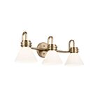 Kichler 55155CPZ 3-Lights Champagne Bronze 180W Vanity Light