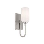 Kichler 55161PN 1-Light Brushed Nickel 60W Wall Sconce