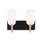 Kichler 55162NI 2-Lights Brushed Nickel 120W Vanity Light