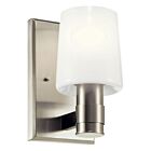 Kichler Adani 55174NI 1-Light Brushed Nickel Wall Sconce