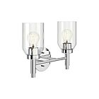 Kichler 55184CH Madden 2-Lights 150W Chrome Vanity Light