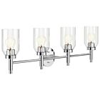 Kichler 55186CH Madden 4-Lights 300W Chrome Vanity Light