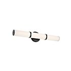 Kichler 55188BKLED Rosh 1-Light 24W Black LED Bathroom Vanity Light