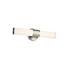Kichler 55191NILED Sashi 1-Light 19W Brushed Nickel LED Bathroom Vanity Light