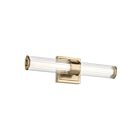 Kichler 55195CPZLED Laurene 1-Light 13W Champagne Bronze LED Bathroom Vanity Light