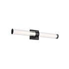 Kichler 55196BKLED Laurene 1-Light 26W Black LED Bathroom Vanity Light