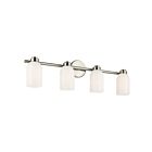 Kichler 55203NI Shae 4-Lights 75W Brushed Nickel Bathroom Vanity Light