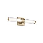 Kichler 55237CPZLED Laurene 1-Light 13W Champagne Bronze LED Bathroom Vanity Light