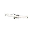 Kichler 55238PNLED Laurene 1-Light 26W Polished Nickel LED Bathroom Vanity Light
