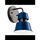 Kichler 59000CBL 1-Light Catalina Blue 75W Outdoor Wall Light