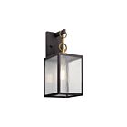 Kichler 59005WZC 1-Light Weathered Zinc 75W Outdoor Wall Light