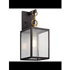 Kichler 59005WZC 1-Light Weathered Zinc 75W Outdoor Wall Light
