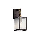 Kichler 59006WZC 1-Light Weathered Zinc 100W Outdoor Wall Light