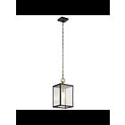 Kichler 59008WZC 1-Light Weathered Zinc 100W Outdoor Pendant