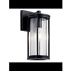 Kichler 59022BK 1-Light Black 75W Outdoor Wall Light