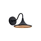 Kichler 59028BKTLED 1-Light Textured Black 9W LED Outdoor Wall Light