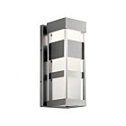 Kichler 59036BALED 1-Light Brushed Aluminum 16.8W LED Outdoor Wall Light