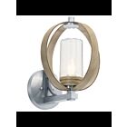 Kichler 59067DAG 1-Light Distressed Antique Gray 100W Outdoor Wall Light