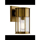 Kichler 59079NBR 1-Light Natural Brass 100W Outdoor Wall Light