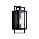 Kichler 59086BK 1-Light Black 100W Outdoor Wall Light