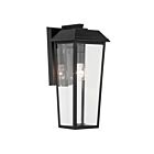 Kichler Mathus 59119BKT 1-Light Textured Black 75W Outdoor Wall Light