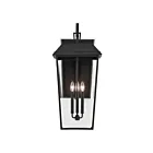 Kichler 59121BKT 3-Lights 180W Textured Black Outdoor Wall Light