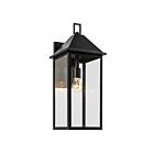 Kichler 59159BK 1-Light 100W Black Outdoor Wall Light