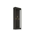 Kichler 59165OZ 3-Lights 60W Olde Bronze Outdoor Wall Light