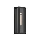 Kichler 59214BKT 1-Light 100W Textured Black Outdoor Wall Light
