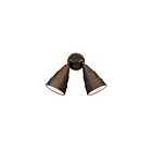 Kichler 6052AZ 2-Lights Architectural Bronze 150W Outdoor Wall Light