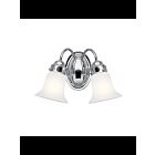 Kichler 6122CH 2-Lights Chrome 100W Vanity Light