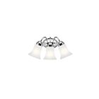 Kichler 6123CH 3-Lights Chrome 100W Vanity Light