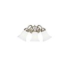 Kichler 6123NI 3-Lights Brushed Nickel 100W Vanity Light