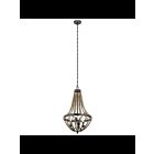 Kichler 82265 3-Lights Anvil Iron 60W 1-Tier Chandelier