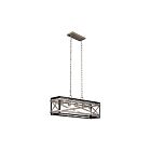 Kichler 82267 5-Lights Anvil Iron 60W Island Pendant