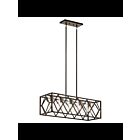 Kichler 82317 5-Lights Olde Bronze 60W Linear Chandelier