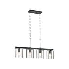Kichler 82412 4-Lights 240W Matte Black Chandelier